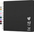 Scrapbook 8x8 Inch DIY Scrapbook Album Hardcover Kraft Paper 40 pages/20 sheets by Hiwhy