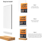 5x7 Inch Acrylic Sign Holder - Image 4