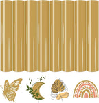HTVSTD Dark Brown Boho HTV Heat Transfer Vinyl 8pcs 12×10in Iron on Vinyl | by CraftingEveryday