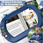 Veemagni 12X Rectangle Magnifying Glass - Image 2