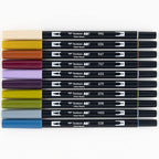 Tombow 56186 Dual Brush Pen Art Markers, Brush and Fine Tip Markers - Image 2