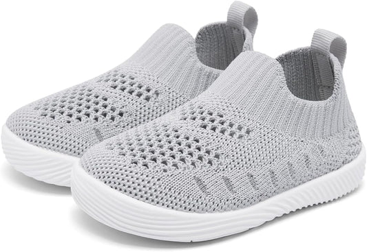 MORENDL Baby Toddler Walking Socks Non-Slip Breathable Unisex Casual Sneakers