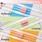 Paper Cutter for Craft：Paper Trimmer, Perforator, Photo for Scrapbooking and - Image 5