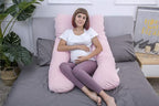 MOON PINE Pregnancy Pillow, U Shaped Full Body Pillow - Image 6