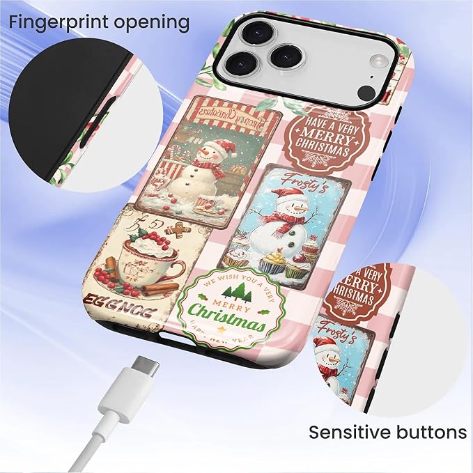 Case for iPhone 17 Pro, Scratch Resistant Hybrid Double Layer Hard - Image 7