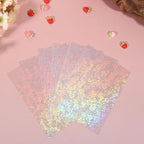 Penitue Photocard Sleeves, 9.1x6.5cm/3.58x2.56in Laser Flashing Card Sleeves - Image 6