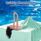 Topcee Cooling Blanket King Size- 90"x108" Summer Cooling Throw Blanket - Image 2