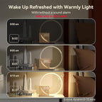 Vivilumens Sunrise Alarm Clock Sound Machine Nightlight, Gradual Wake Up Light - Image 5
