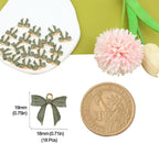 Bow Charms for Bracelet Jewelry Making Cute Bracelet Charms | 18Pcs, Bow Charms - Image 6