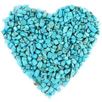 1 Lb Decorative Quartz Pebbles Irregular Shaped Turquoise Stones Small Tumbled - Image 2