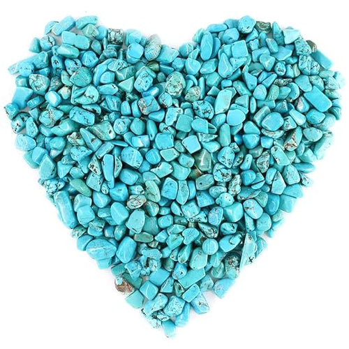 1 Lb Decorative Quartz Pebbles Irregular Shaped Turquoise Stones Small Tumbled - Image 2