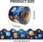 69Ft Outer Space Theme Bulletin Board Borders Galaxy Bulletin Board Border Star - Image 2