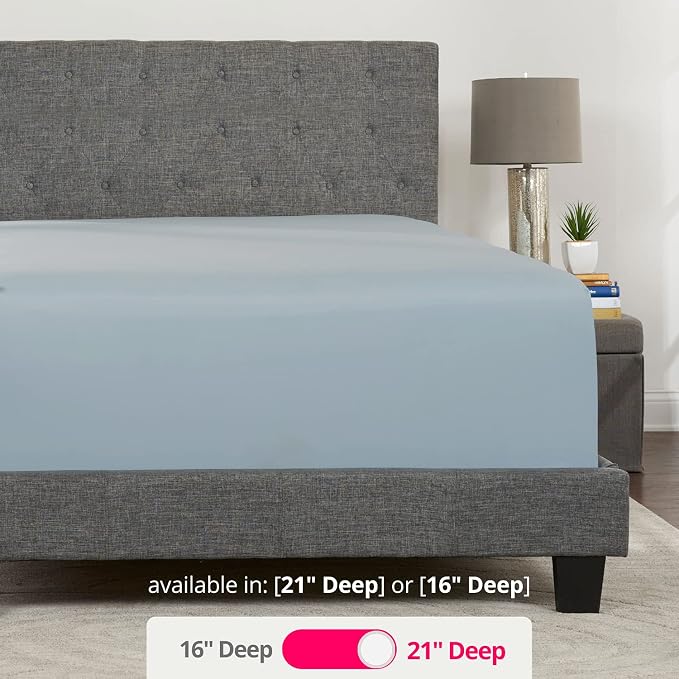 Extra Deep Pocket Queen Fitted Sheet – 18” - Image 3