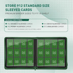 Premium Card Binder 12 Pocket for 720 Pockets Trading Card Binder, PU Zipper - Image 3