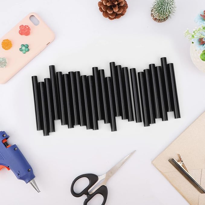 ENPOINT Black Hot Glue Sticks Full Size, Fabric Adhesive Glue Sticks - Image 7