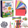 Felt Sewing Craft Kit, decorations by VINTAGEEMBROIDERYVE