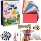 Felt Sewing Craft Kit, decorations by VINTAGEEMBROIDERYVE
