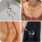 Craftdady Tibetan Style Antique Silver Alloy Pendants Cute Metal Dangle Charms - Image 5