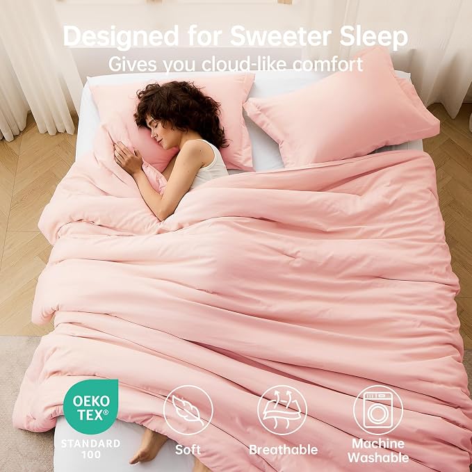 MUXHOMO Full Comforter Sets, All Season Ultra Soft Down Alternative Bedding - Image 2