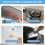 Dfacio 11Pcs Crevice Cleaning Brush Set, Hard Bristle Cleaning Supplies - Image 4