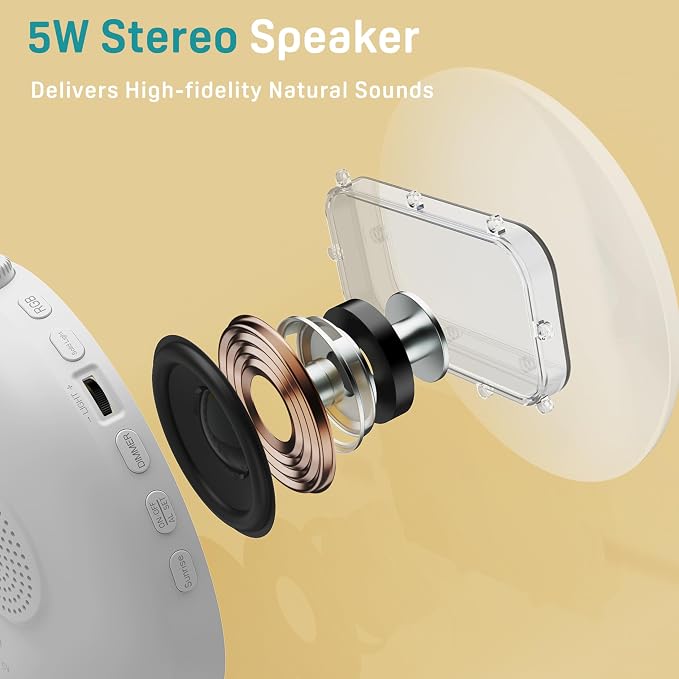 Sunrise Alarm Clock White Noise Sound Machine - Image 3