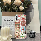 Case for iPhone 16, Scratch Resistant Hybrid Double Layer Hard Shell，Vintage - Image 3
