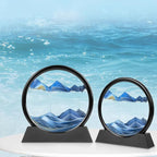 Meeitec Moving Sand Art, 3D Liquid Motion Deep Sea Sandscape Color Quicksand - Image 2