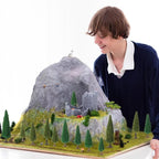 Skylety 35 Pieces Model Trees 6.3-1.2 Inch Mixed Miniature Trees Diorama - Image 5