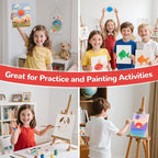 Canvas Boards for Painting 72 Pack, 5x7 Inch Panels, 100% Cotton White Blank - Image 6