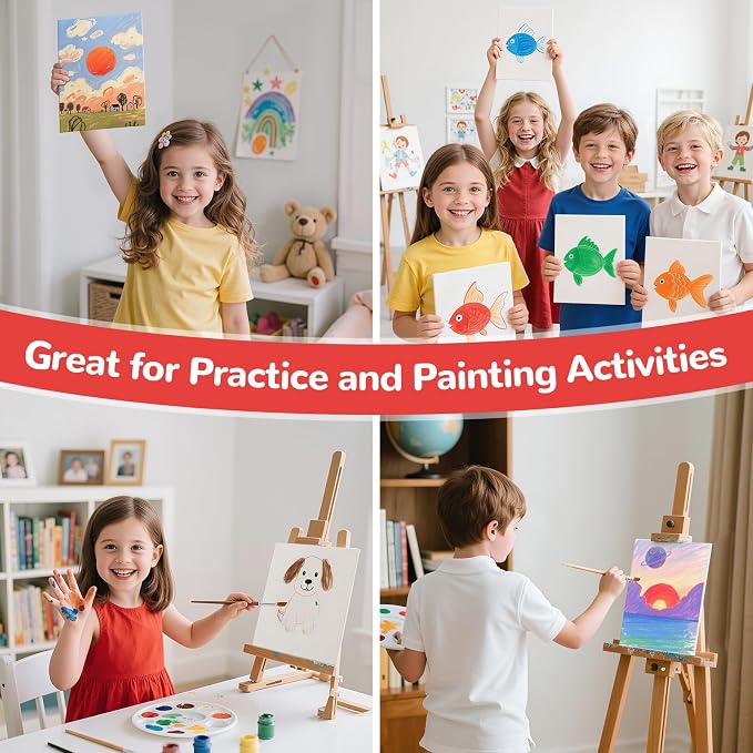 160 Pack 5x7 Inch Small Painting Canvas Boards - Image 8