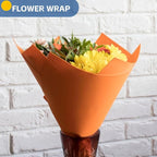 Orange Wrapping Paper, Anniversary, Birthday 80GSM 55LB - Image 4