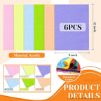 IONTACH 9" X 12" Soft Felt Sheets 1.6mm Thick | Felt Fabric - Image 3