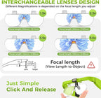 Magnifying Glass with Light, 1.5X-5.0X Magnifying Glasses, Rechargeable - Image 2