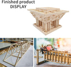 750 Pcs Balsa Wood Sticks 1/8 x 1/8 x 12 Inch balsa Wood Strips Hardwood Square - Image 6