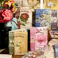 160Pcs Vintage Scrapbook Supplies Set, 4 Styles of Scrapbook Paper by Unknown