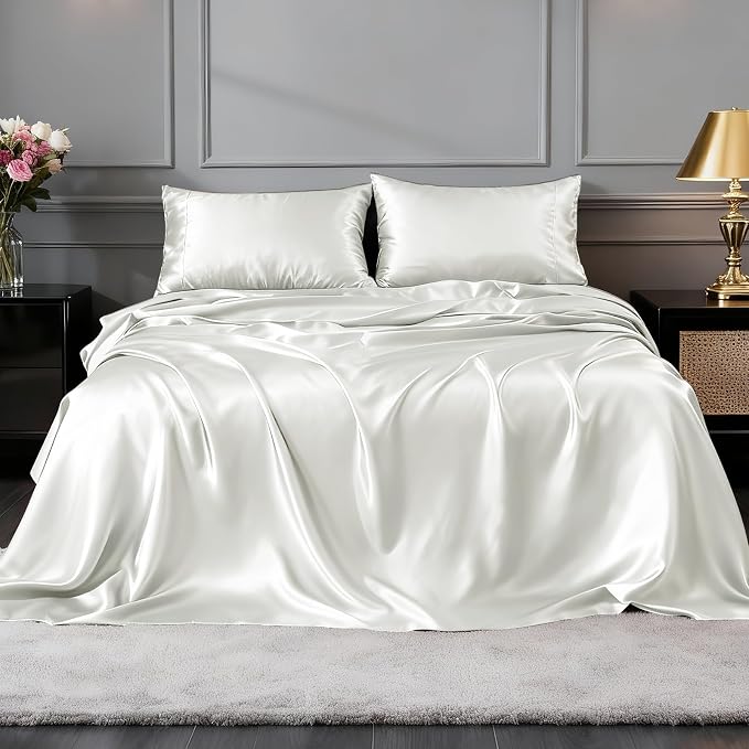 FreshCulture Satin Sheets King Size - Image 2