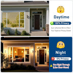 Coavas Window Privacy Film Daytime See Out Not in, 91% UV Blocking Heat Control - Image 5