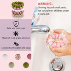 ASTARON 100 Pcs 15mm Silicone Beads - Image 2