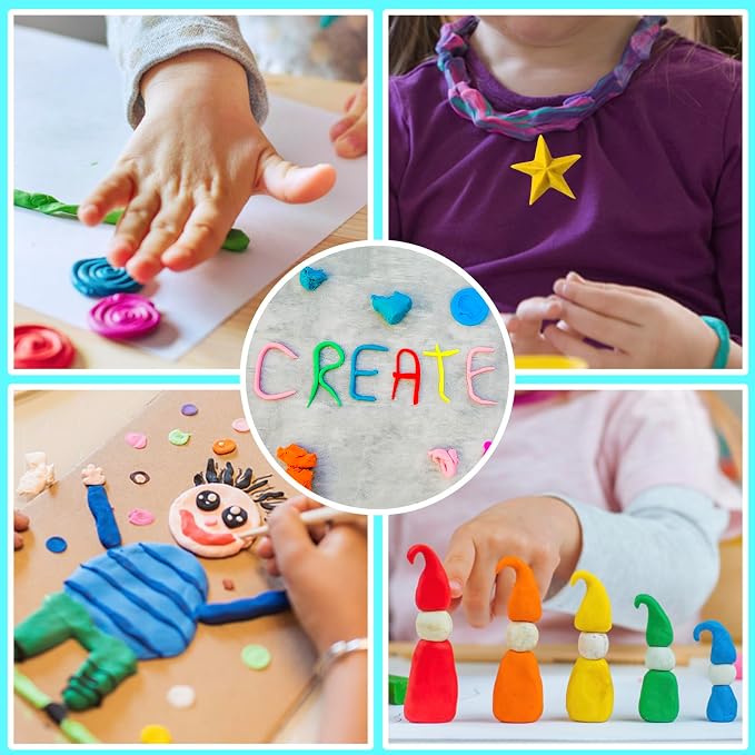 ESSENSON Air Dry Clay, 210 Colors, Modeling Clay - Image 5