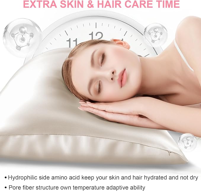 Silk Pillow Cases Standard Size - Image 3