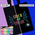 Tulip Puff Paint Glow in the Dark Colors 10-pack, Nontoxic & Waterproof Craft - Image 6
