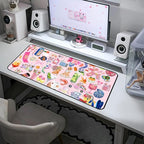 Funny Pink Desk Mat, Cute Colorful Desk Matt, - Image 4