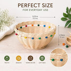 PEDDIG SHOP Beaded Basket Weaving Kit – DIY Rattan Craft Set - Image 2