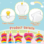 Liliful Sand Art Bottles for Kids, Plastic Crafts Kit Bulk - Image 3