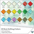 Gallery Glass Window Acrylic Craft Paint Set Formulated to be Non-Toxic - Image 2