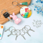 PAXCOO 150Pcs Split Key Chain Rings - Image 8