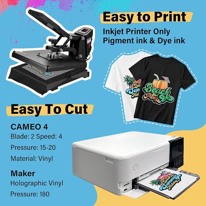 TECKWRAP Printable Heat Transfer Paper - Image 4