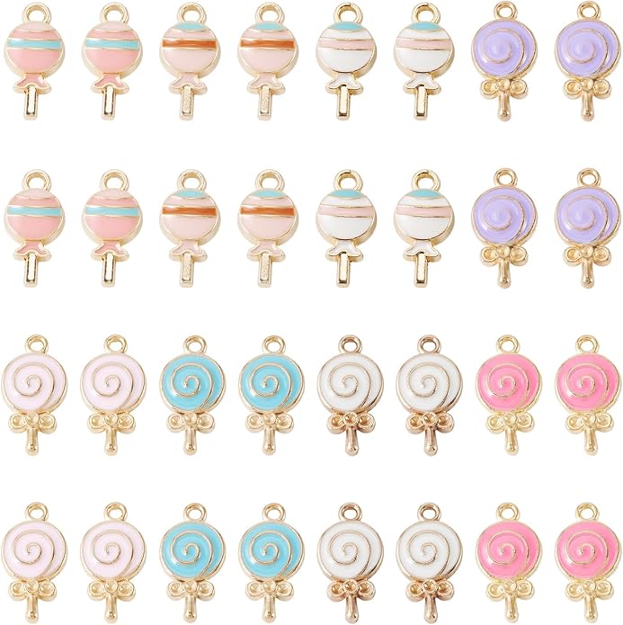 Enamel Food Charms Cute Assorted Food Pendants Sweet Dessert Charms - Image 7