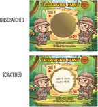 My Scratch Offs Jungle Treasure Scavenger Hunt Map Make Your Own Scratch Off - Image 4