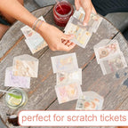 Geyee 100 Pcs Glassine Ticket Envelopes - Image 5